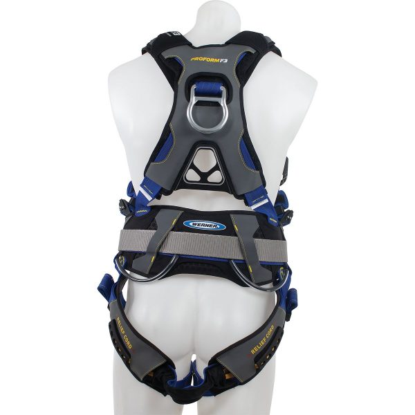 Proform™ F3 H062104 ClimbingConstruction Harness Tongue Buckle Legs XL_Back