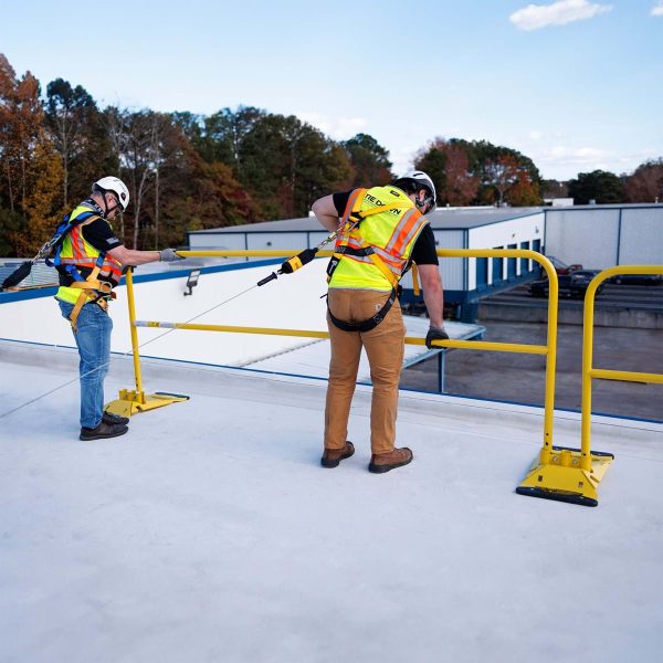 Tie-Down-70758-10-ft-Yellow-Guardrail-In-Use-Safety